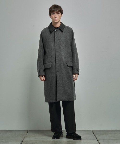 MARKA/マーカ】別注 RAGLAN SLEEVE COAT（ステンカラーコート）｜marka