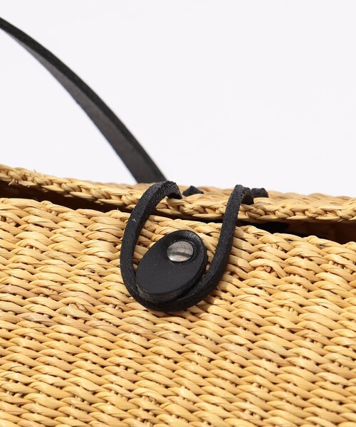 セール】INES BRESSAND MEDIUME WALNUT ショルダーバッグ（かごバッグ