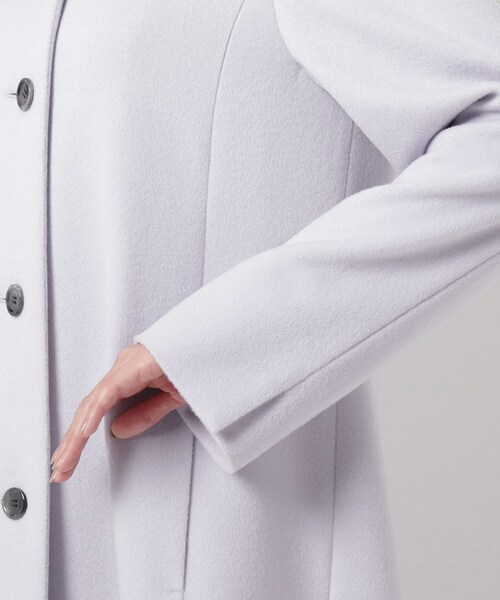 Reflect（リフレクト）の「◇ニュアンスネックアンゴラウールロング