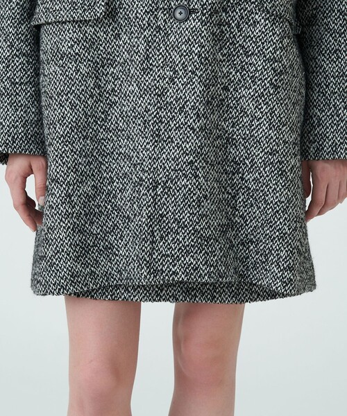 MACPHEE（マカフィー）の「ブロークンツイード オーバーサイズドコート