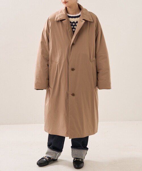 FREAK'S STORE（フリークスストア）の「中綿ステンカラーロングコート