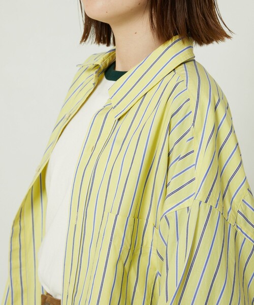 FREAK'S STORE（フリークスストア）の「マルチストライプビッグシャツ