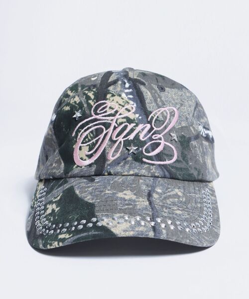 Y2K】KUIN KISSA 25SS クレイジースタッズキャップ Y2K】KUIN KISSA