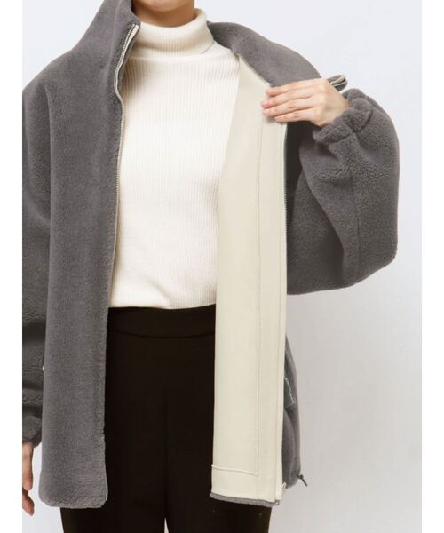 ELENDEEK（エレンディーク）の「2WAYボアフォーレザーコート（その他