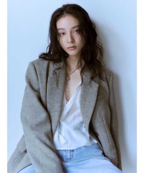 Ungrid（アングリッド）の「ワッペンデザインルーズ起毛ジャケット