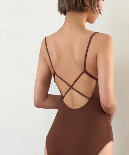 TODAYFUL（トゥデイフル）の「バックオープンスイムウェア（水着