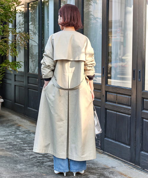 Spick & Span（スピックアンドスパン）の「C/Cu ノーカラートレンチ