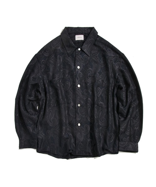 superNova./スーパーノヴァ】Big shirt jacket 弐 - Paisley jacquard