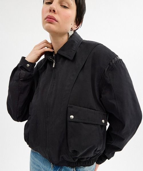 COACH（コーチ）の「【COACH MATIN KIM】カラーブロックド ボンバー