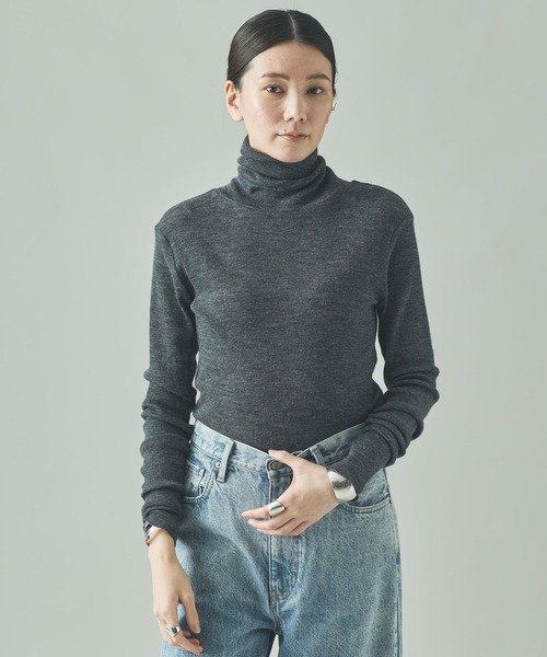 Curensology(カレンソロジー)/ウールテレコタートル（ニット/セーター