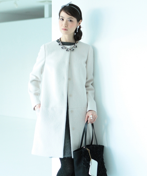 UNITED ARROWS（ユナイテッドアローズ）の「○UAB W アルパカシャギー