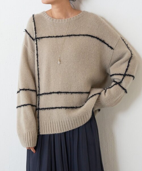 みすけ】2023年モデル ビアズリー ホワイトヤクプルオーバー BEARDSLEY