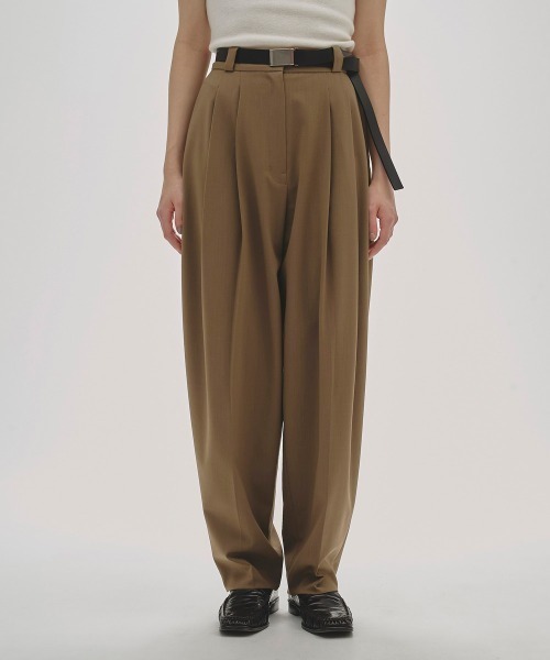 セール】Tapered Tuck Trousers（その他パンツ）｜TODAYFUL（トゥデイ