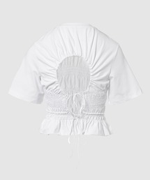 CECILIE BAHNSEN（セシリー バンセン）の「SHORT SLEEVE SMOCK T-SHIRT