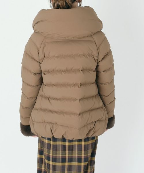 SHIPS（シップス）の「【河田フェザー】フードショートダウン