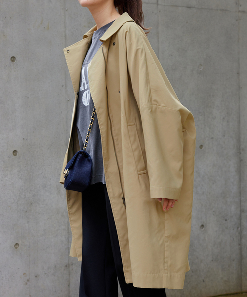 FRAMeWORK（フレームワーク）の「撥水ポンチョトレンチコート
