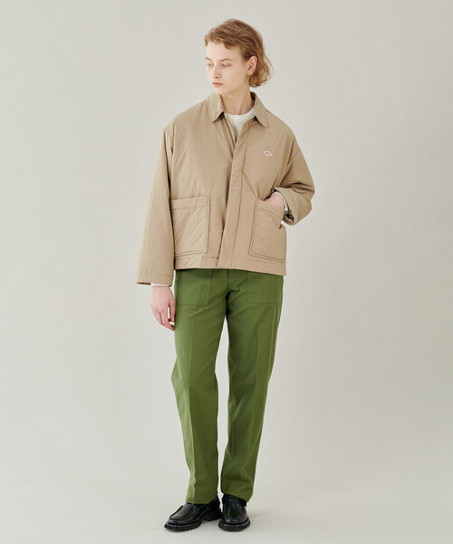 DANTON（ダントン）の「DANTON | ナイロン 中綿カバーオール WOMEN