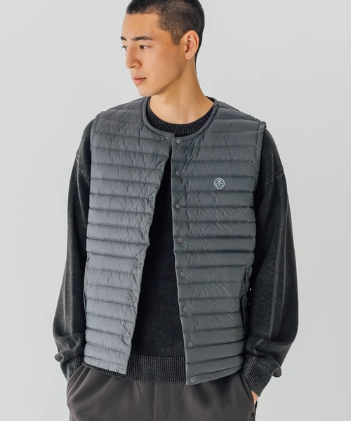 ORCIVAL（オーシバル）の「【ORCIVAL】インナーダウン クルーネック