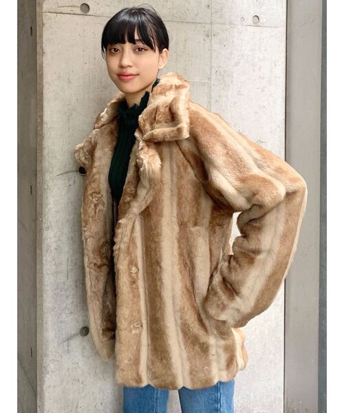 EMODA（エモダ）の「ミディフェイクファーコート（その他アウター