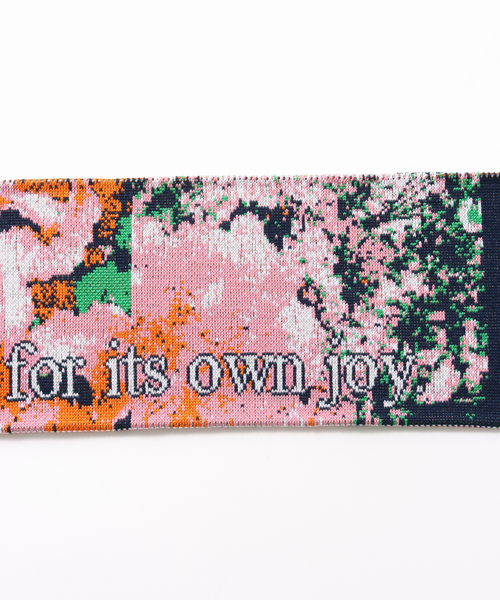 MONTMARTRE NEW YORK / モンマルトル ニューヨーク】PINK OEIL SCARF