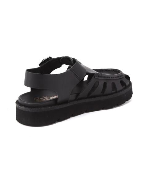 CLARKS/クラークス Meare Buckle レディースメアバックル （ブラック