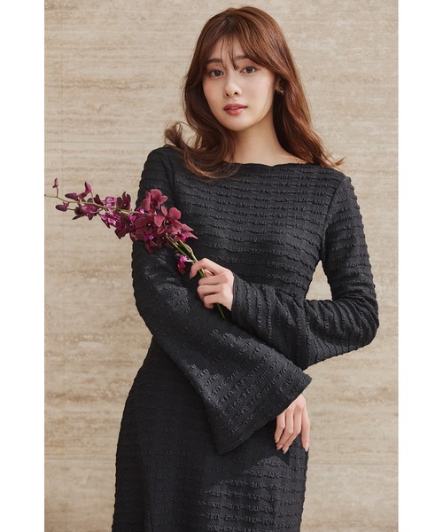 Mermaid Jacquard Dress（ワンピース）｜Her lip to（ハーリップトゥー