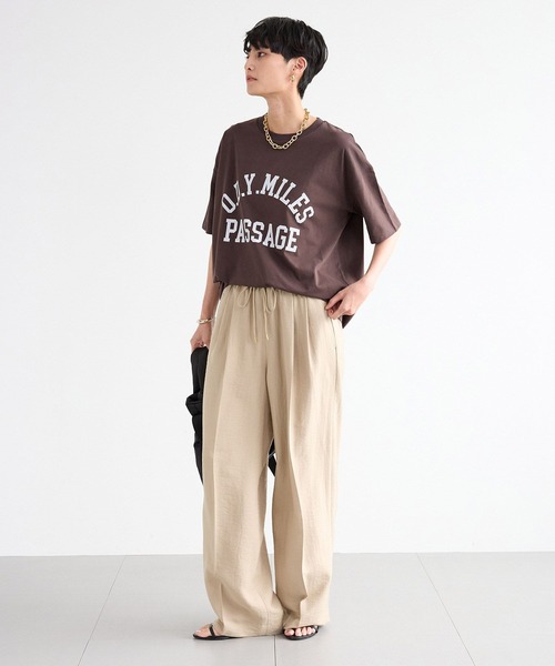 セール】BARNYARDSTORM / フィラメントツイルワイドパンツ / ハンド