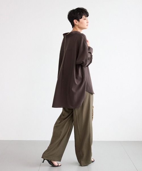 セール】BARNYARDSTORM / フィラメントツイルワイドパンツ / ハンド