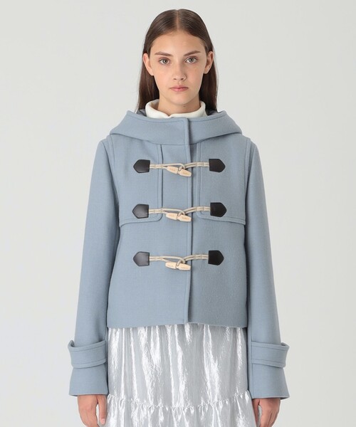 セール】ツイルメルトンショートダッフルコート（ダッフルコート