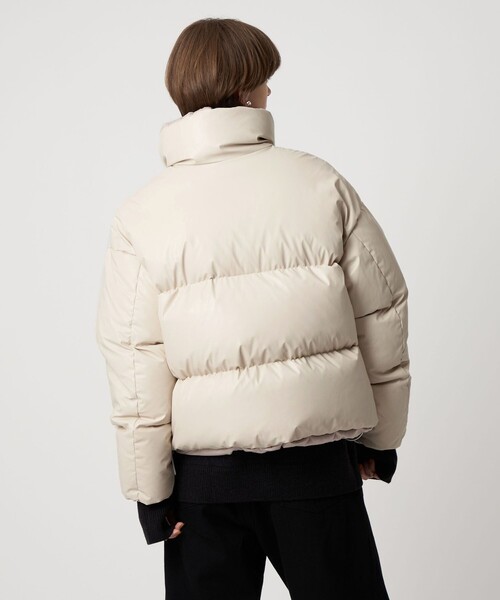 セール】＜ASTRAET＞レザーライク リバーシブル ダウンジャケット