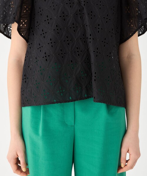 BALLSEY（ボールジィ）の「ロロンフラワーエンブロイダリー ギャザー