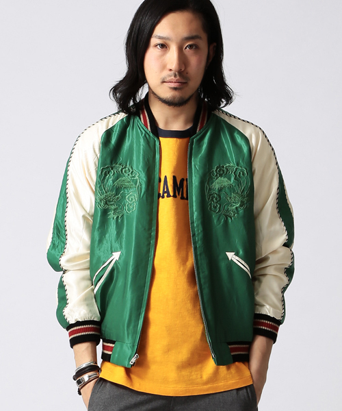 BEAMS（ビームス）の「○BEAMS / リバーシブル スカジャン（ブルゾン