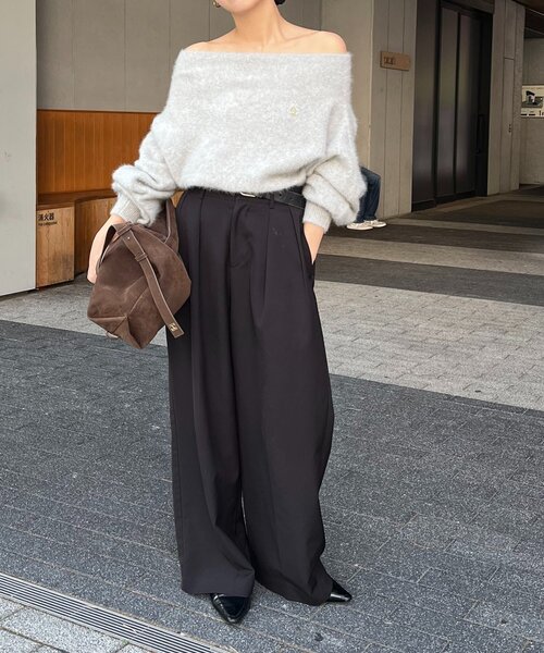 CAPRICIEUX LE'MAGE（カプリシューレマージュ）の「FOXカシミア