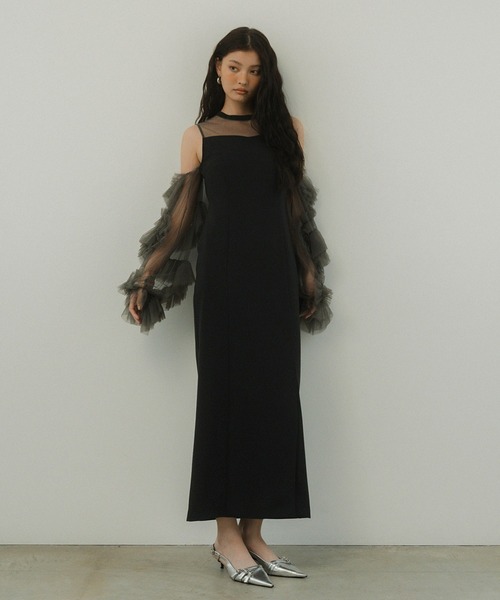 セール】ディタッチドスリーブドレス / detached sleeve dress（ドレス