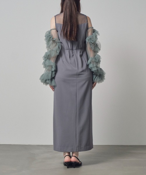 セール】ディタッチドスリーブドレス / detached sleeve dress（ドレス