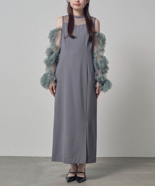 セール】ディタッチドスリーブドレス / detached sleeve dress（ドレス