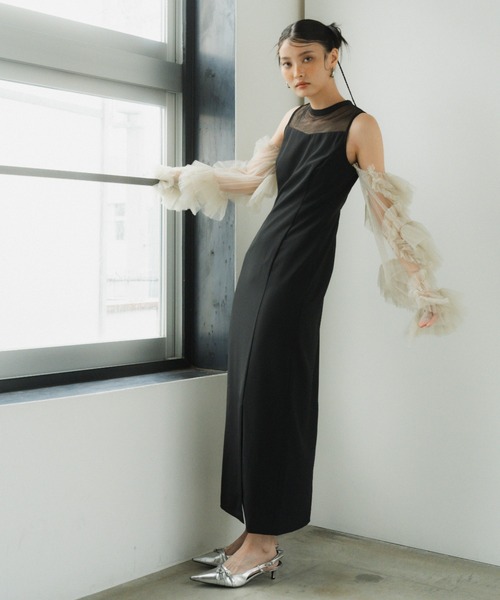 セール】ディタッチドスリーブドレス / detached sleeve dress（ドレス