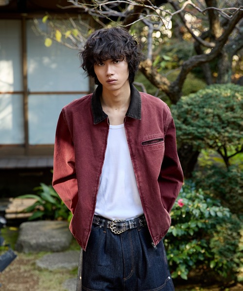 セール】3WAY VINTAGELIKE DRAWCODE DUCK BLOUSON／3wayヴィンテージ