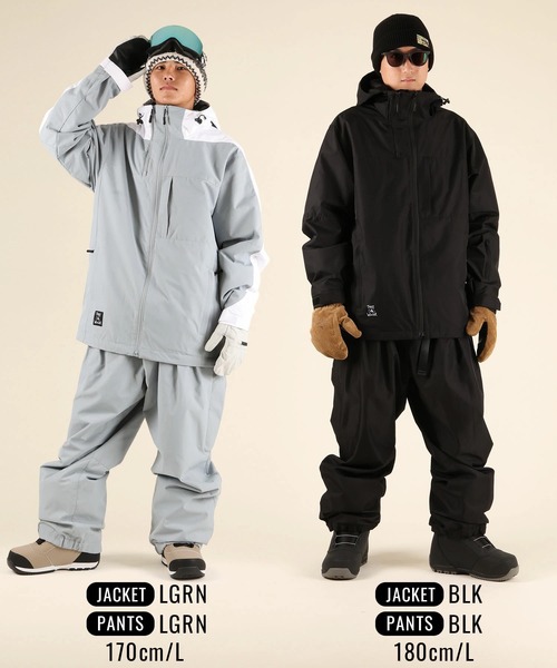 スノーボードウェア上下 上BURTON、下Three Wether THREE WEATHER