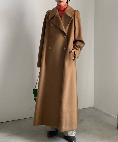 Ameri（アメリ）の「CHARME FLARE LONG COAT（その他アウター）」 - WEAR