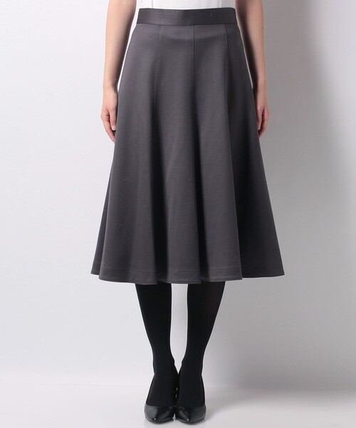 ANAYI（アナイ）の「ウールサテンフレアスカート（スカート）」 - WEAR