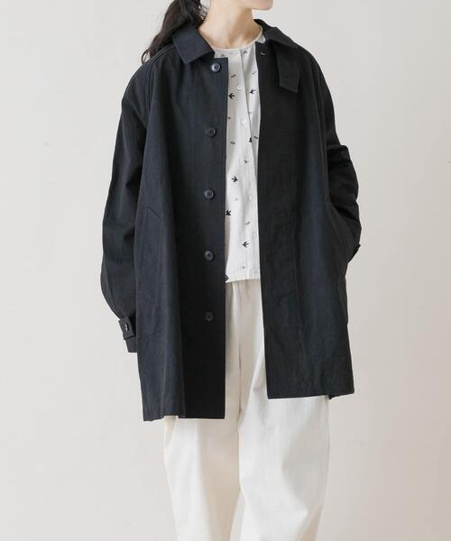 コットンバックタックショートコート（その他アウター）｜かぐれ
