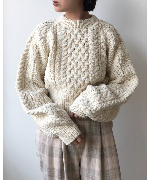 TODAYFUL（トゥデイフル）の「ケーブルウールニット（ニット/セーター