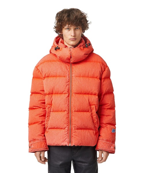 DIESEL（ディーゼル）の「ユニセックス ダウン ジャケット ウォッシュ