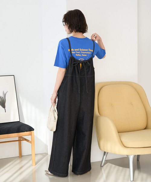 セール】限定展開 紐 デニム サロペット（サロペット/オーバーオール