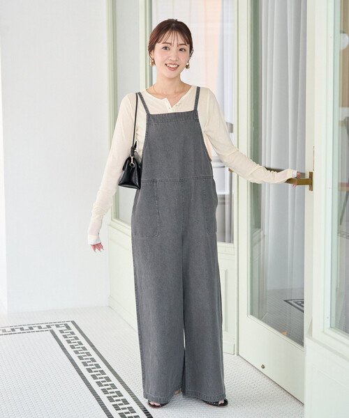 セール】限定展開 紐 デニム サロペット（サロペット/オーバーオール