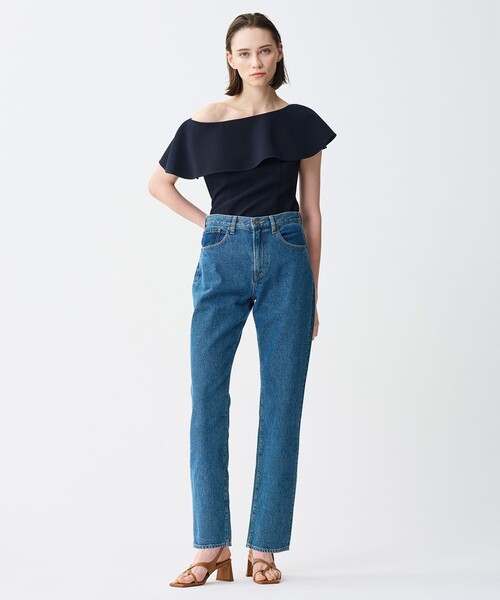 プルーフ ダブルクロス ラッフル ブラウス（シャツ/ブラウス