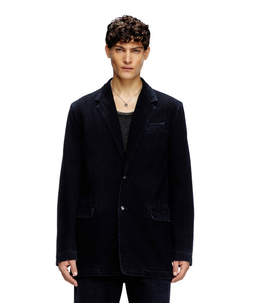 メンズ デニムテーラードジャケット D-REGER-D（テーラードジャケット