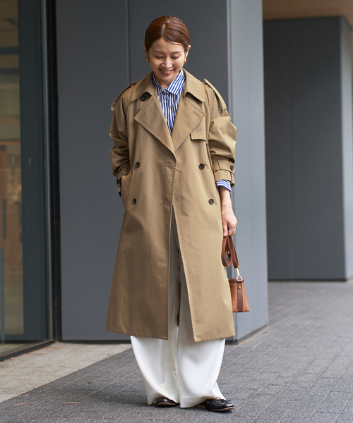 IENA（イエナ）の「トレンチロングコート（トレンチコート）」 - WEAR