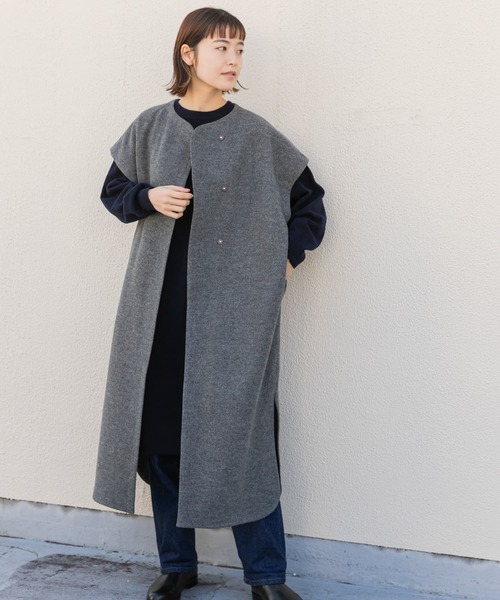 かぐれ（カグレ）の「ウールミルドロングワンピース（ワンピース